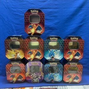 Pokémon Hidden Fates Tins lot